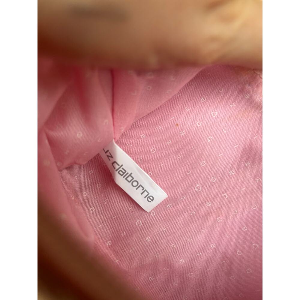 Y2K Pink Croc Clutch 🐊 Liz Claiborne Keychain Bag | Princess Vibes 💕‎ - Picture 5 of 6